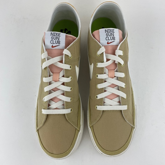 Nike Court Legacy Canvas Next Nature Wheat Sail Men's Sneakers Shoes DV0516-700 - Picture 8 of 12